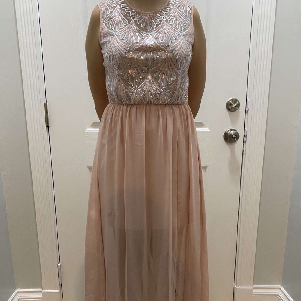 Pink and Silver Fancy Dress